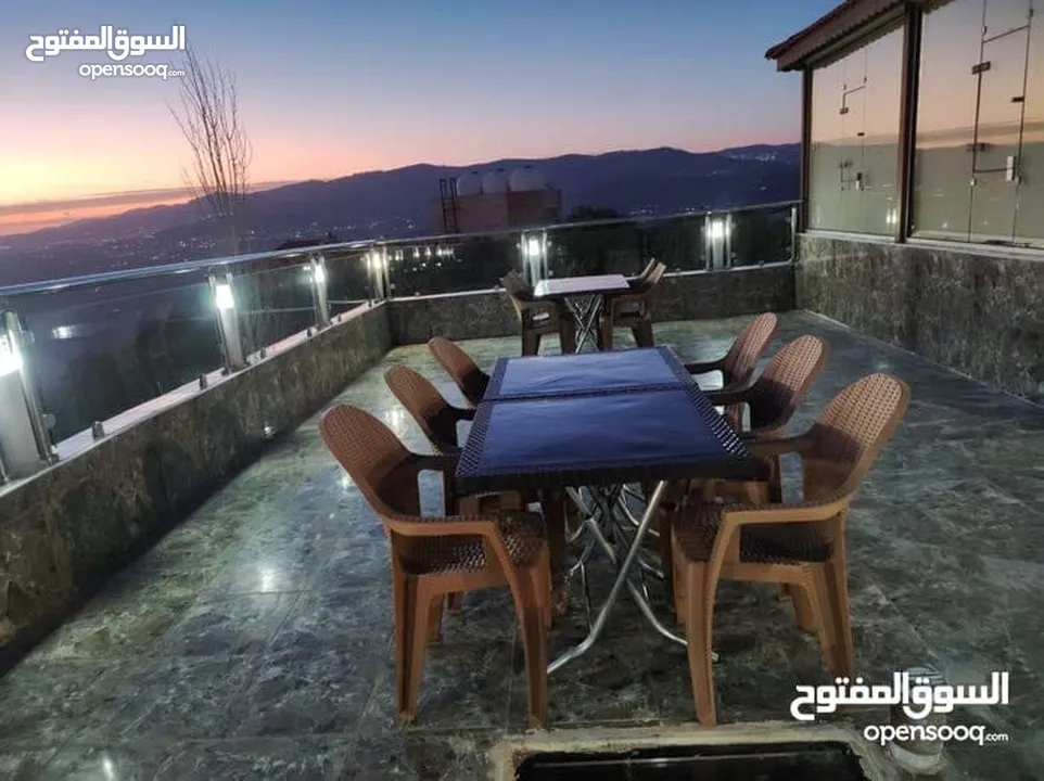مزرعة اطلالة البحيرات  سد الملك طلال جرش
