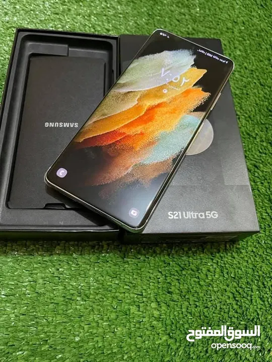 Samsung s 21 ultra كسر زيرو حاله نادره جدت