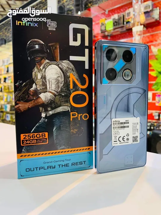 جهاز اخو الجديد بالكرتونة GT pro 5G رام 24 جيجا 256 مكفول متوفر توصيل
