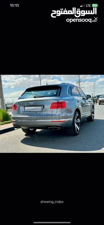 BENTLEY  BENTAYGA Kilometres 5Km Model 2017