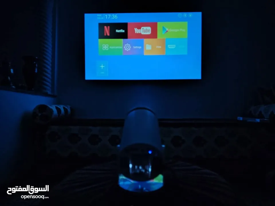 داتا شو بروجكتر ULTRA 4K PROJECTOR MAGCUBIC الاصلية وايفاي و بلوتوث نظام اندرويد