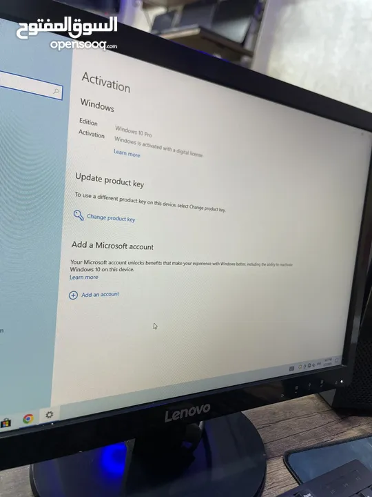 PC Core i7 RAM 16 مع شاشة كبيره  22 انش اصليه كامل مكمل