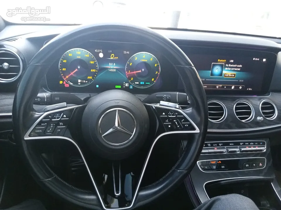 Mercedes E200 2021 السيارة وارد المانيا
