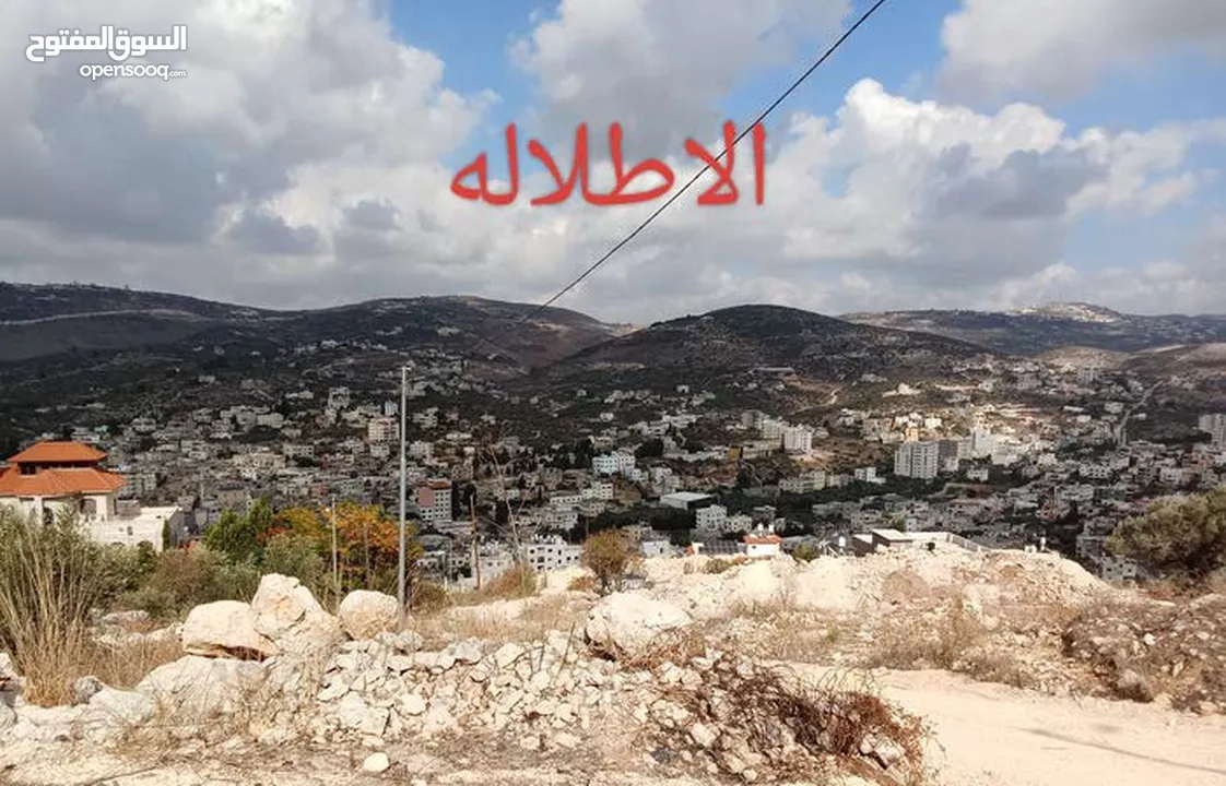 ارض في عنبتا الجبل الجنوبي تصنيف أ واصلها جميع الخدمات اطلاله ولا اروع راس ابو عمر القبلي