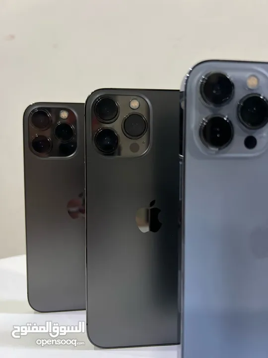 Iphone 13 pro max 256 GB ايفون 13 برو ماكس 256  جيجا  ولا شخط بحال الوكاله  ووتر برووف مش مفتوح