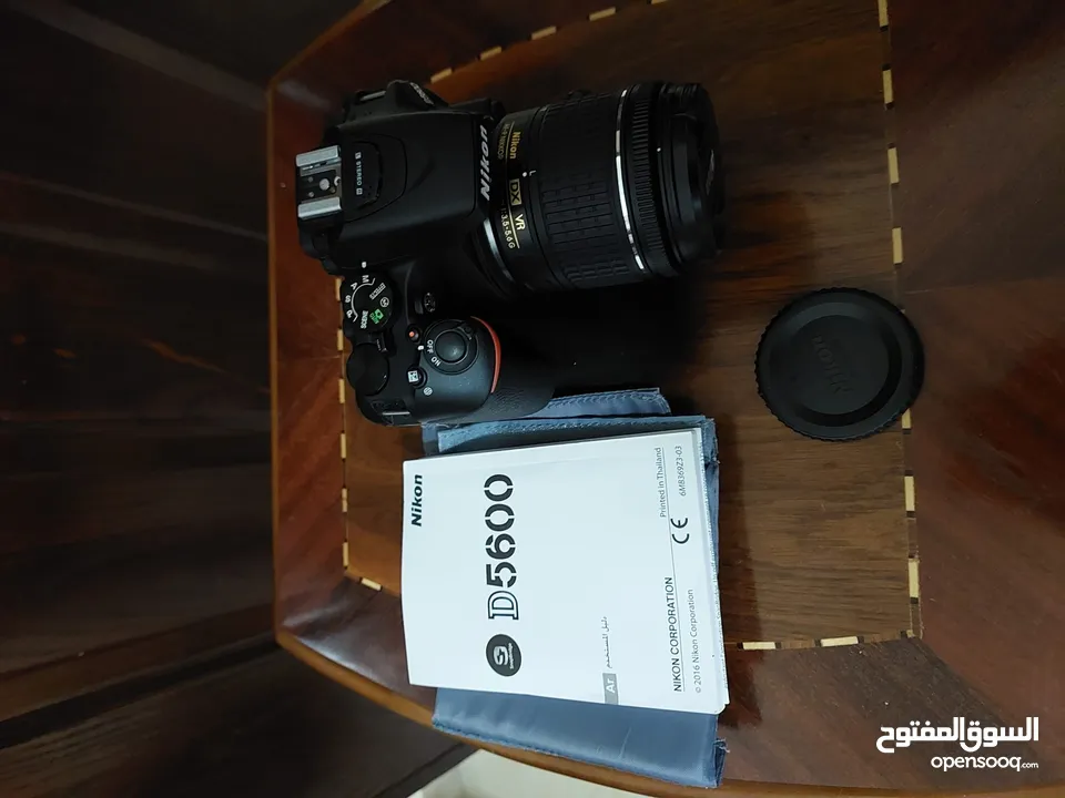 1.كاميرا تصوير DSLR احترافية و فيديو Nikon D5600