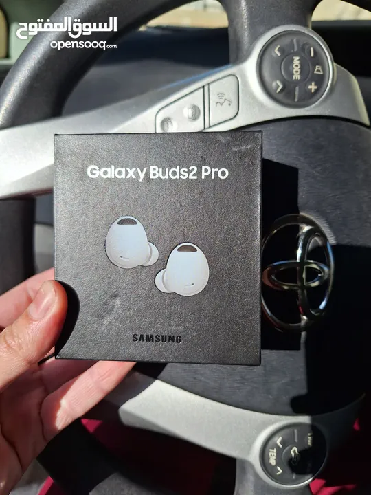 سامسونج جالكسي بدز برو 2 ابيض Samsung galaxy buds 2 pro white