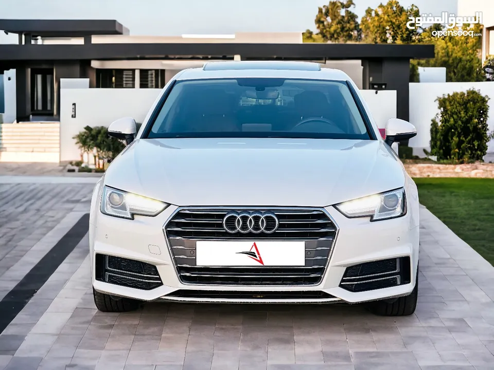 Audi A4 2018 - GCC -1.4L S Line - Original Paint- Full Service History-Available n ZERO Down Payment