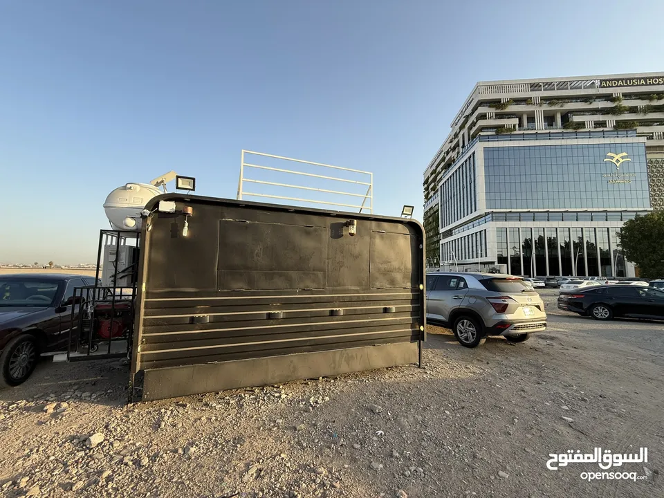 عربة فود ترك للبيع (وجبات خفيفة)  للبيع عربة فود ترك مجهزة بالكامل – شغالة وجاهزة للاستخدام فورًا!