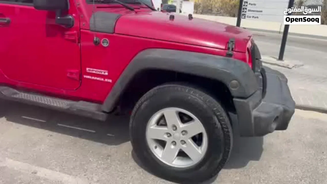 للبيع جيب رانجلر موديل 2008 سبورت