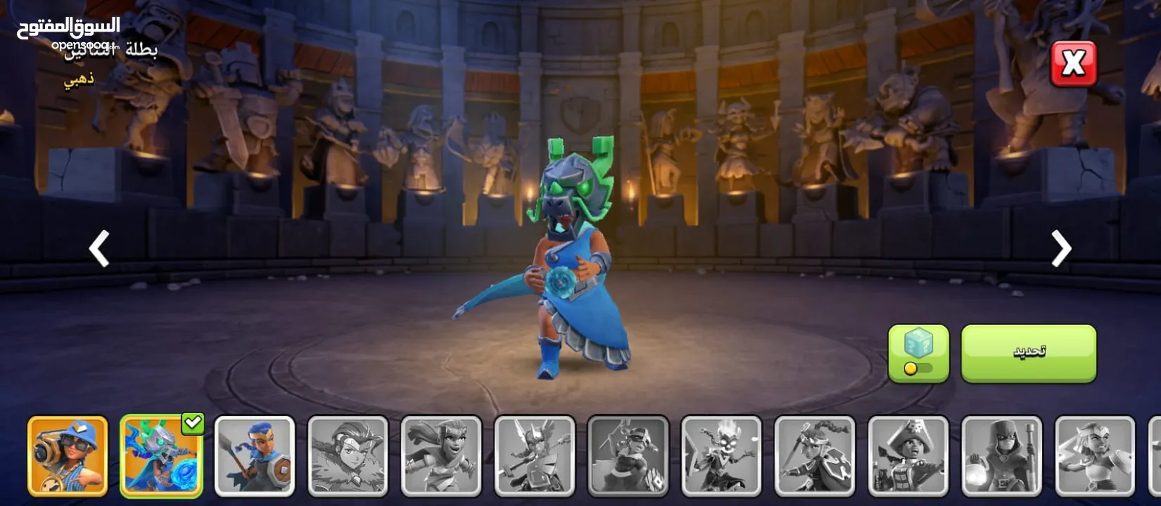 للبيع حساب كلاش اوف كلانس تاون 14 شبه ماكس