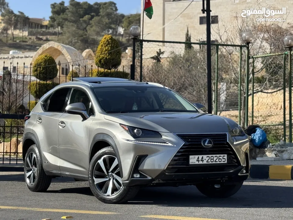 ‏Lexus NX300h ((2021)) Hybrid AWD جمرك جديد قمة الفخامة داخلية خمررري مميزة