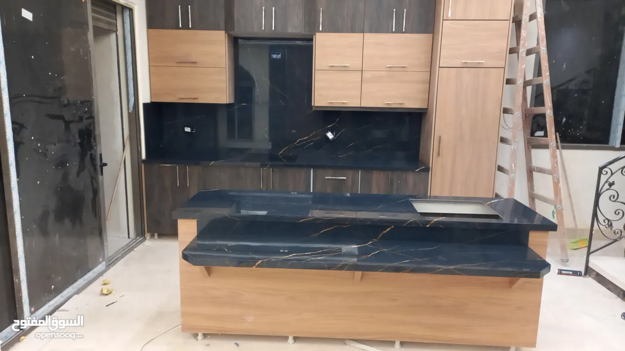 اسطح كاونترات ومطابخ اسطخ عيادات  مغاسل معلقه