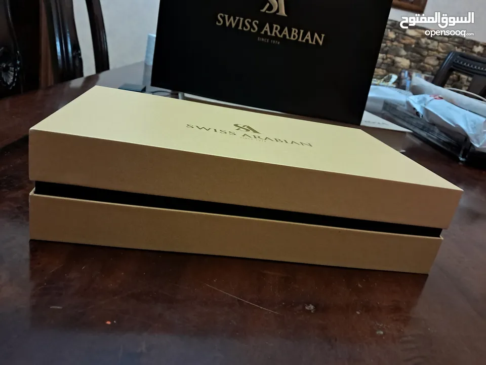 Swiss arabian perfume and bakhoor box