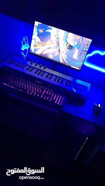 جهاز pc مع شاشه وماوس وكيبورد بي سي / pc للبيع / كومبيوتر /كيس /لابتوب /شاشه /كيبورد /ماوس/ اورج