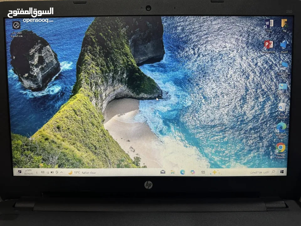 لابتوب Hp معالج i5 شاشة 15.6 فل كيبورد سعرر حررق