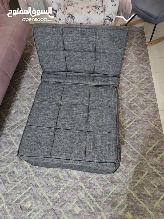 Multi purpose sofa bed used only once and its new.