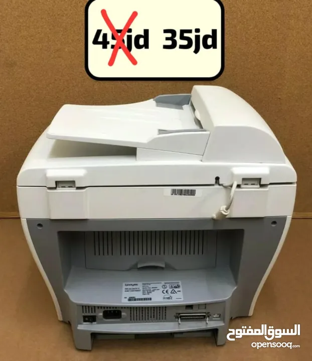 طابعة ليزر أسود مع تصوير ونظام فيدر لسرعة النسخ Lexmark X215 MFP