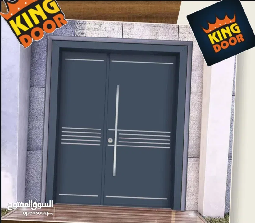 أبواب خشبية خارجية فخمة