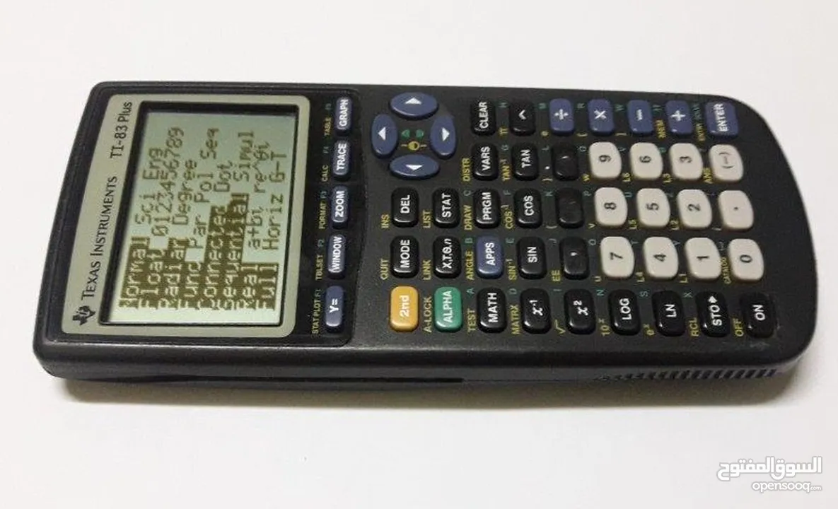 الة حاسبة علمية ممتازة للطلاب Texas Instruments TI-83 Plus Graphing Calculator