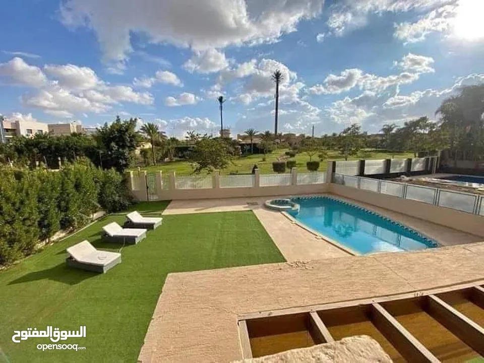 "PALM HILS NEW CAIRO " Villa for sale, 461m Ready to Move, in the Golden Square area