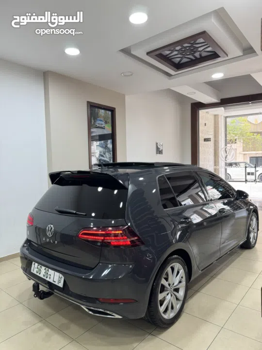 جولف 2019 محرك 1500 بنزين فتحة سقف بانوراما ساعات ديجيتال هوك خلفي ليد وزينون شركة فحص نخب