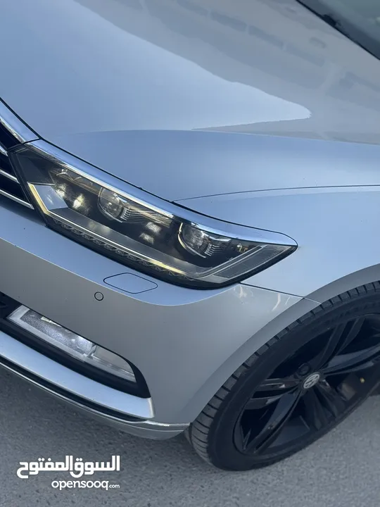 الحبة المميزة  PASSAT 2017 high line  فل إضافات مسكر عدا الفتحة ++ عرابه جنين