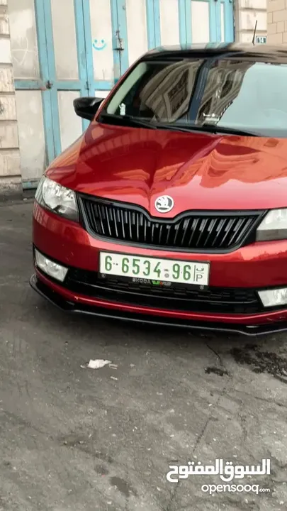 سكودا رابد 2014 ديزل 1600 تيربو