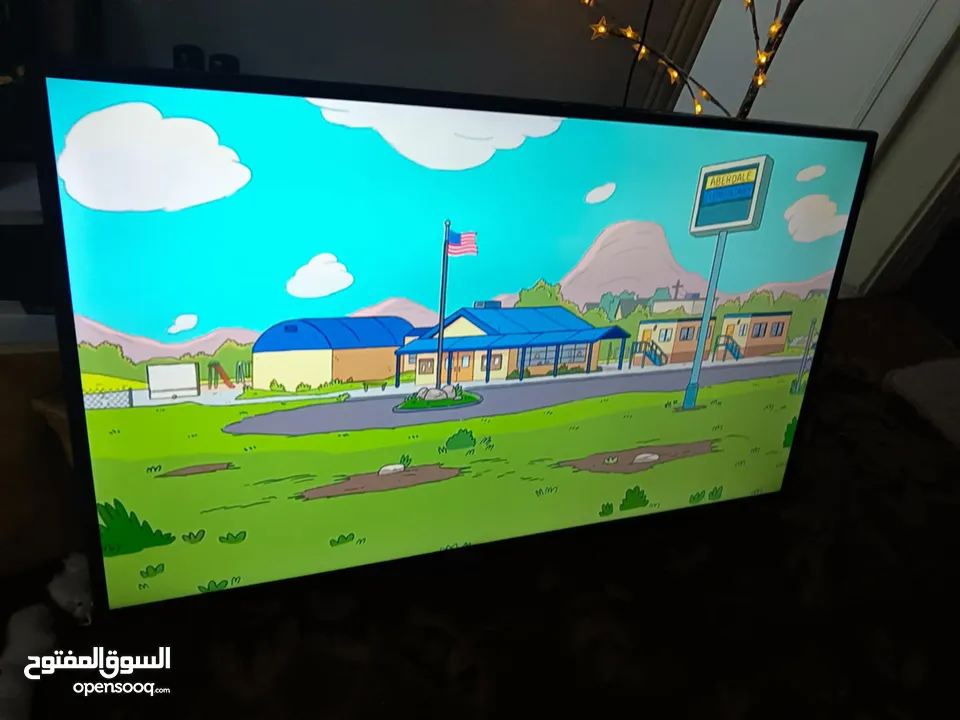 شاشه 50 بوصه فل سمارت 4k ضد الكسر استخدام خمسه اشهر السعر من الاخر 125 الموقع الزرقاء