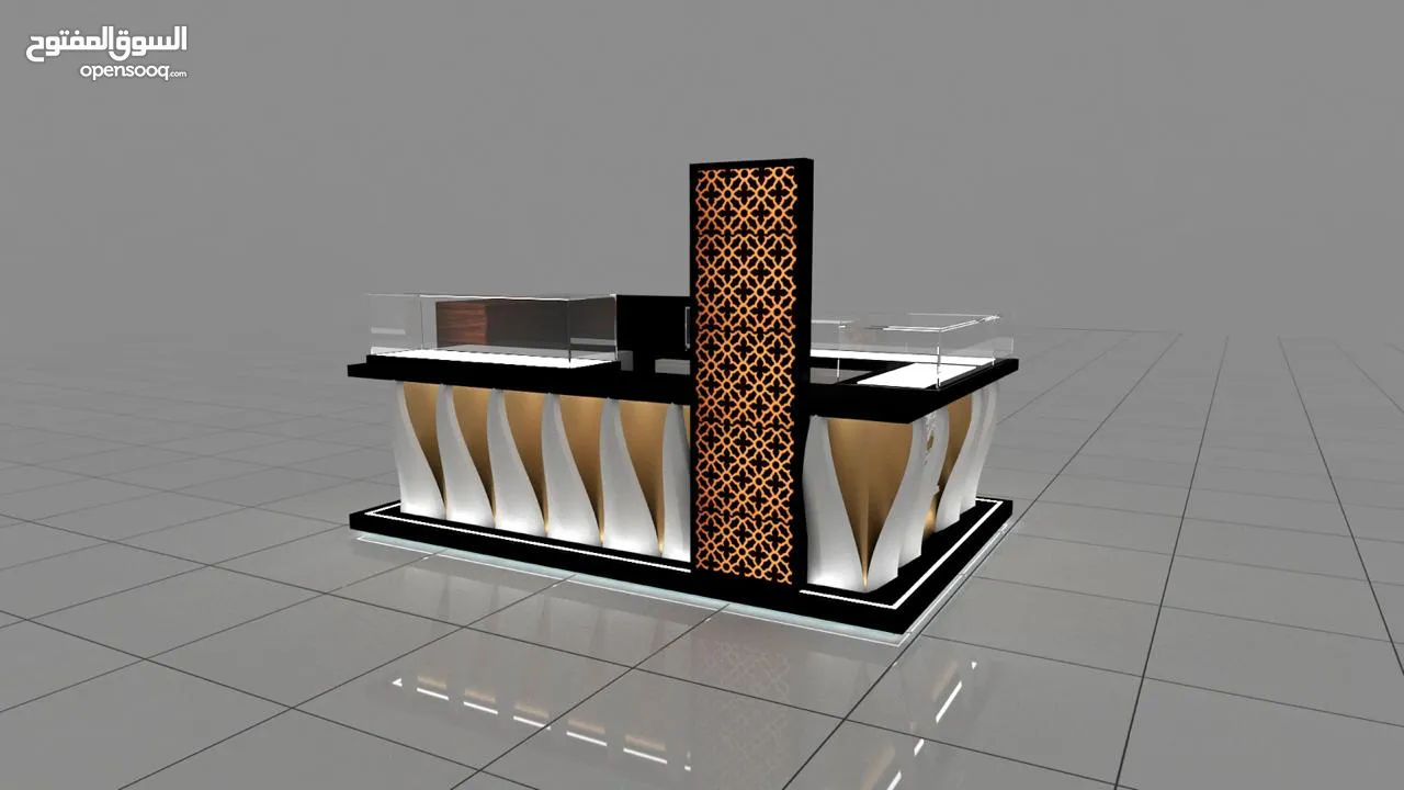 Luxury wooden kiosk for sale