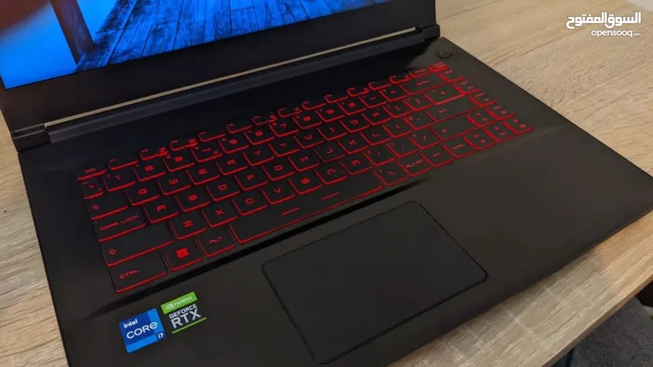 MSI GF63 Thin Laptop - Core i7 12th Gen, RTX 3050, 16GB RAM