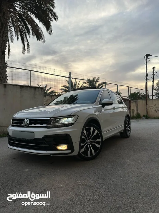 تيجوان 2018 اتوماتيك فل اضافات Rline