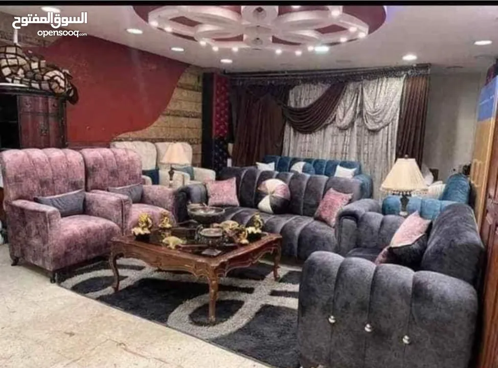 كورنر وطقم كنب