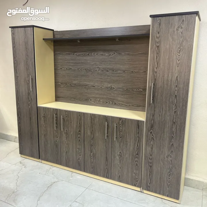 مكتب قياس 160*80 مع جانبيه وطاولة وسط خشب لامينت مستورد بسعر المصنع تفصيل جميع الموديلات جميع المقاس