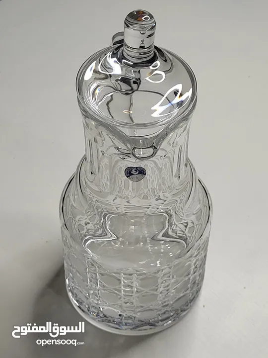 Crystal Egermann كريستال تشيكي ماركة   مزينة بطبقة سميكة من ماء الذهب Egermann
