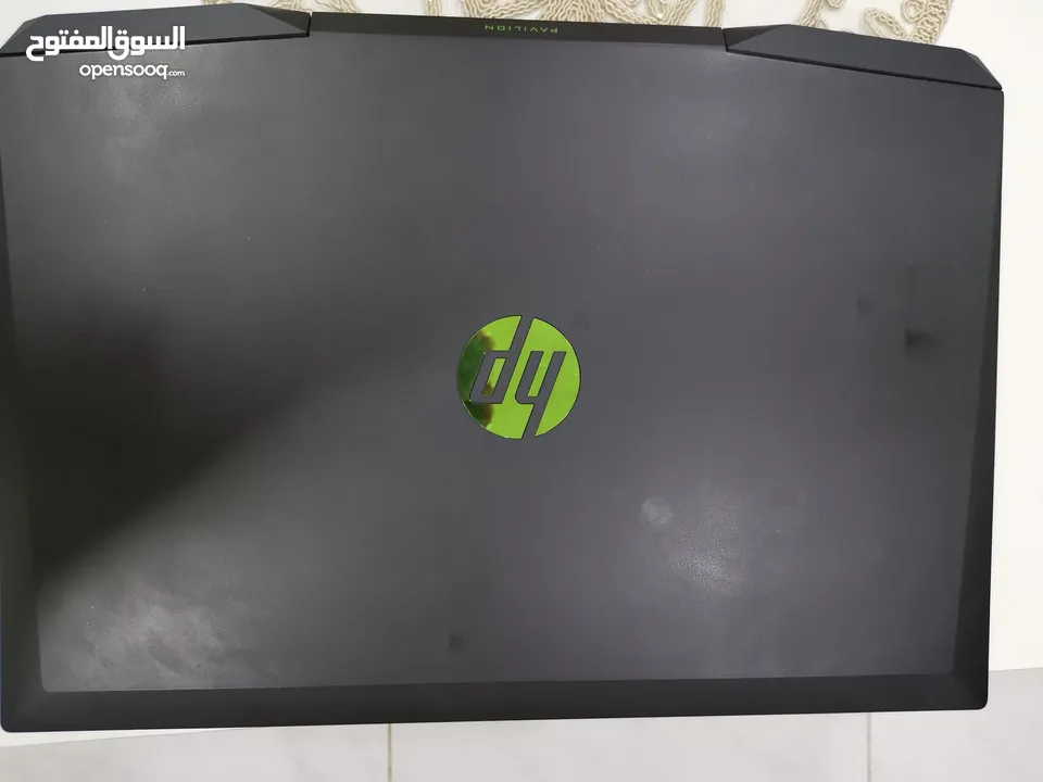 لابتوب للبيع HP Pavilion Gaming Core I5 9th generation GTX 1650 4GB