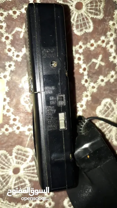 جهاز تسجيل بناسونيك ياباني   بحجم صغير بوزن 80جرام يستعمله الصحفين بناسونيك شريط كاسيت حجم كبريته