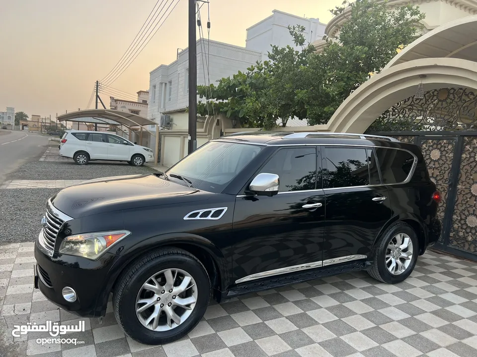 عرض نهائي سعر خيال انفنتي QX56 مديل 2012