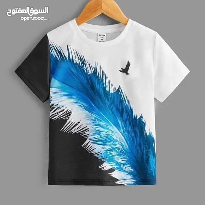 (Feather t-shirt)