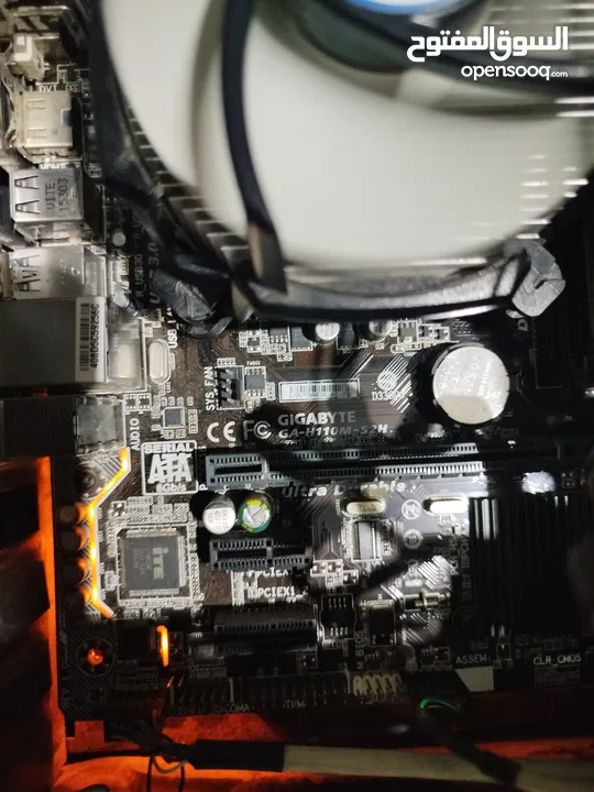 جهاز كمبيوتر i5 جيل سادس Ram8Gddr4 ssd240 hhd500 لوحهH110