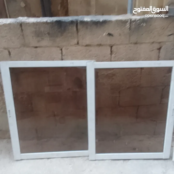 شباك ألمنيوم تفصيل مقاس 150/100