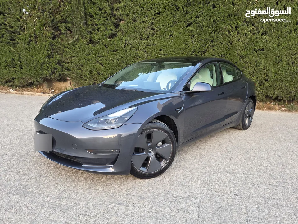 Tesla model 3 2023 ممشى قليل  فحص كامل أوتوسكور ق  B+(86)الوان مختلفه وداخلي ابيض او اسود واسعارر