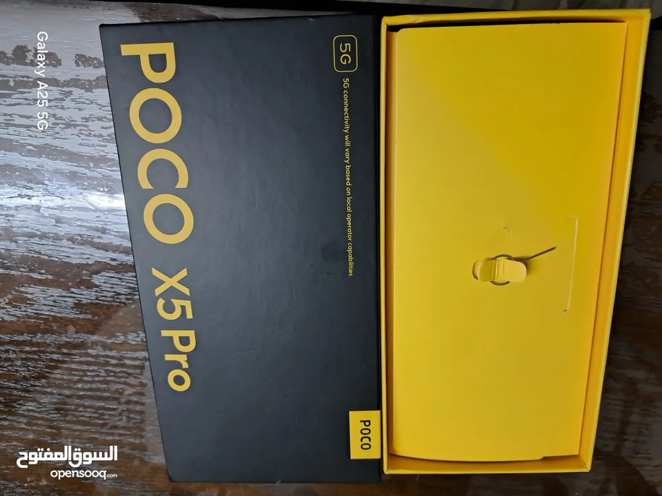 تلفون POCO X5 PRO بحاله الوكاله مستعمل لمده شهر