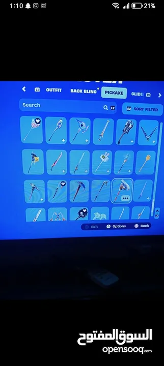حساب فورتنايت اسطوري 208+ الوصف ضروري