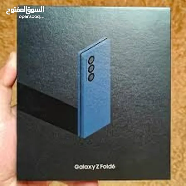 SAMSUNG Z FOLD 6 (256GB/512GB)  جديد كفالة شرق اوسط