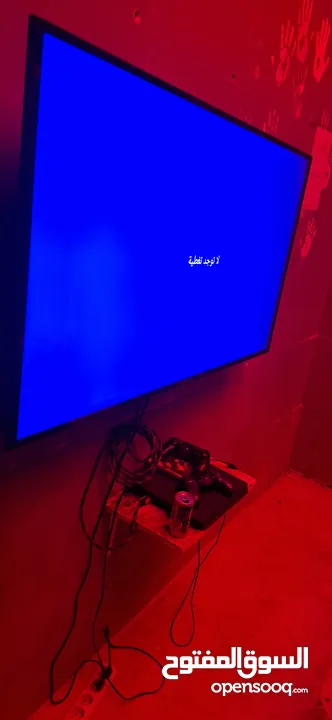 البلاستيشن +شاشات التلفزيون 55بوصه