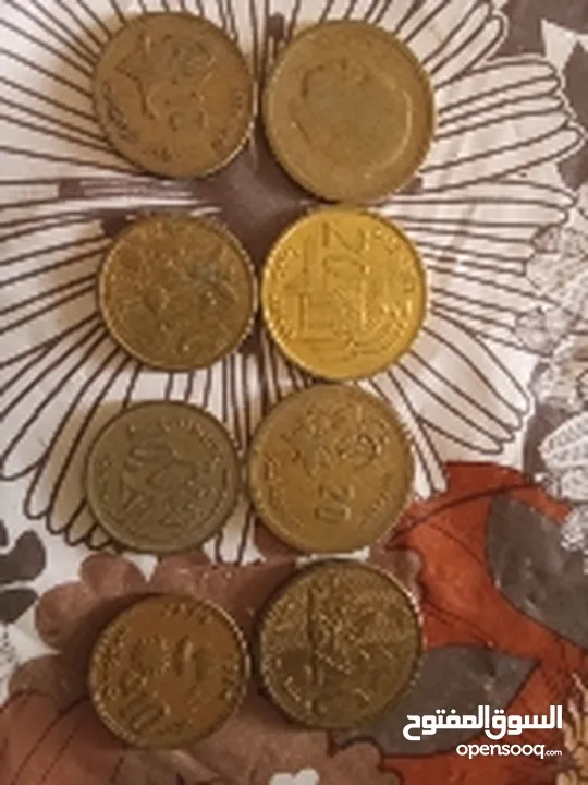 عملات مغربية نادرة من فئة 20 و10 سنتيم