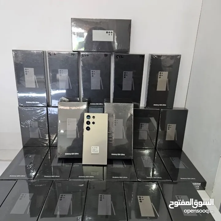 جالاكسي S24 Ultra جديد كفالة الوكيل الرسمي BMS (1TB /512GB/256GB)