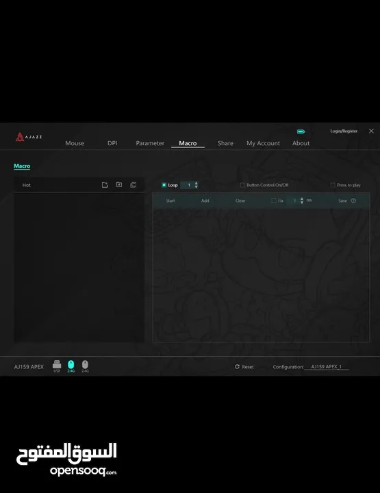 Mouse ATTACK SHARK x AJAZZ AJ159 APEX 8k