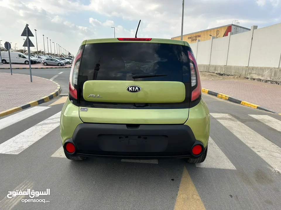 Kia Soul كياسول موديل 2015 مواصفات أمريكية1600 سى سى مثبت سرعة تحكم رنجات حساسات بحالة ممتازة